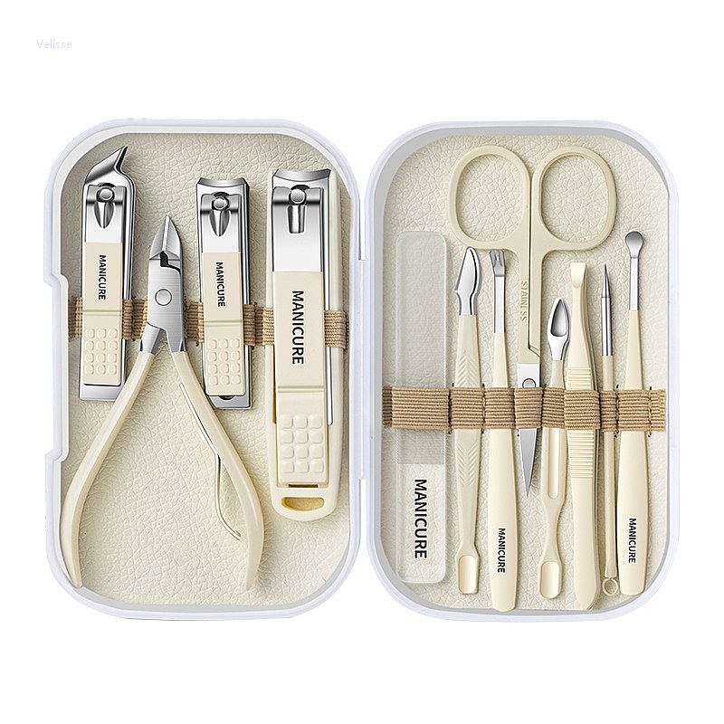 Men'S Grooming Gift Box - 12종 완벽한 매니큐어 페디큐어 도구 세트